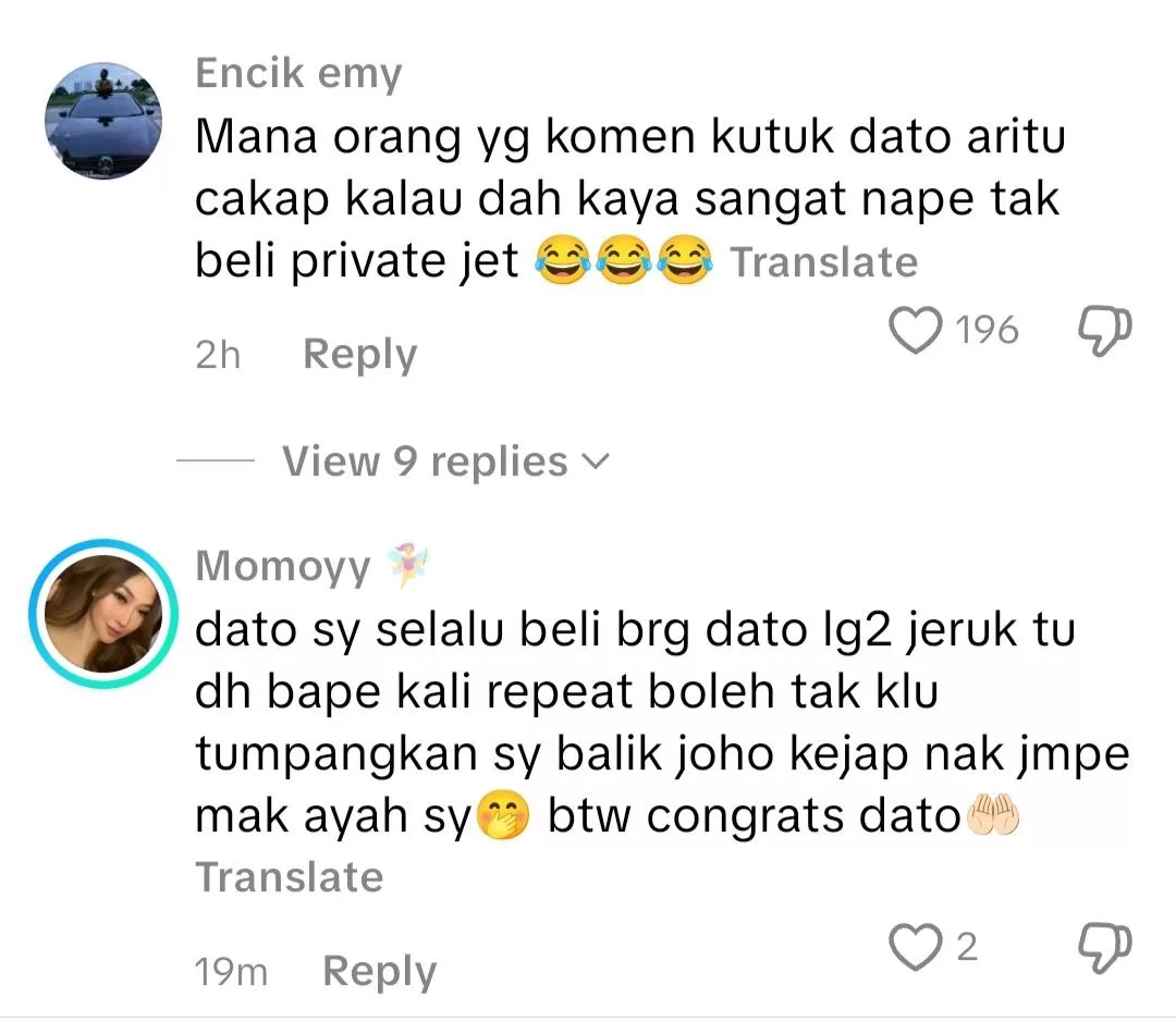Berkat Jualan Jeruk Mangga Terlajak Laris, Dato’ Aliff Syukri Beli Private Jet?