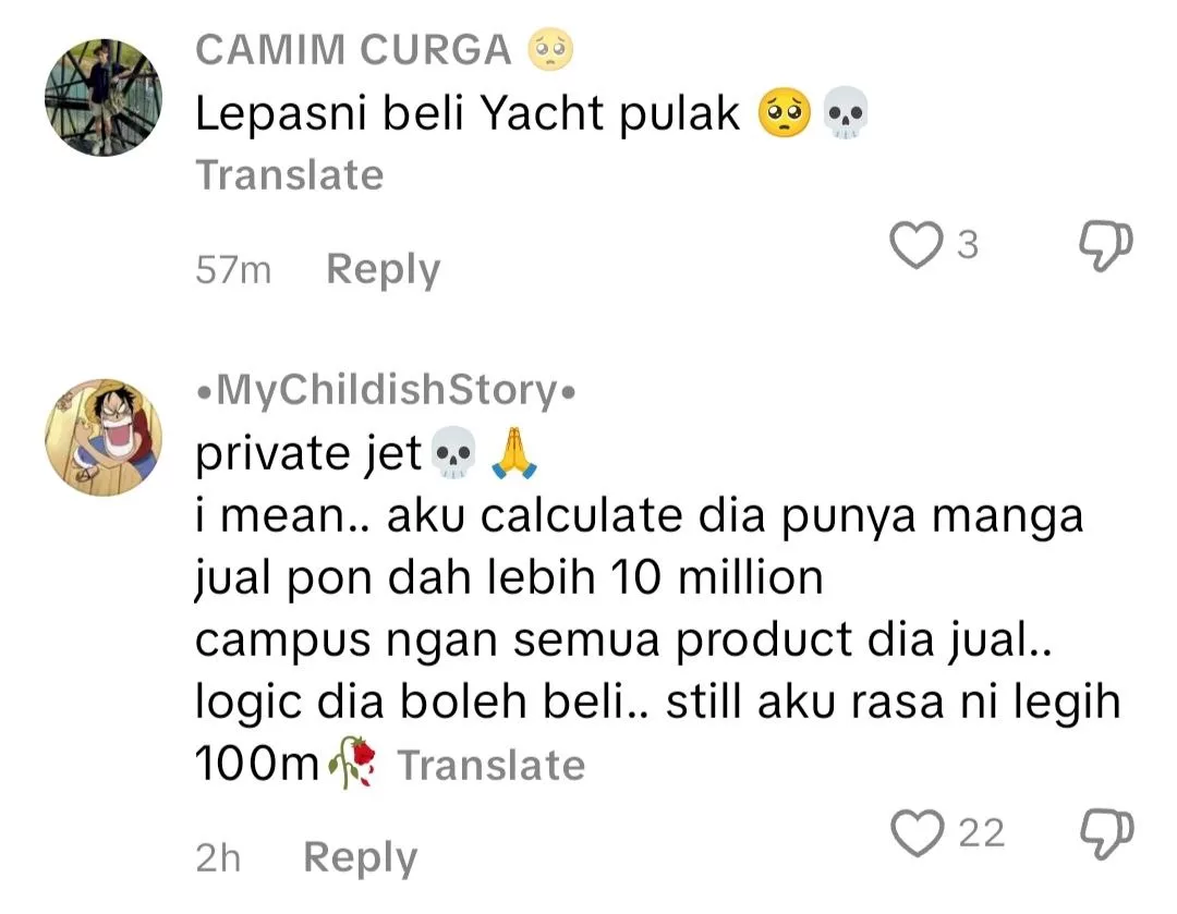 Berkat Jualan Jeruk Mangga Terlajak Laris, Dato’ Aliff Syukri Beli Private Jet?