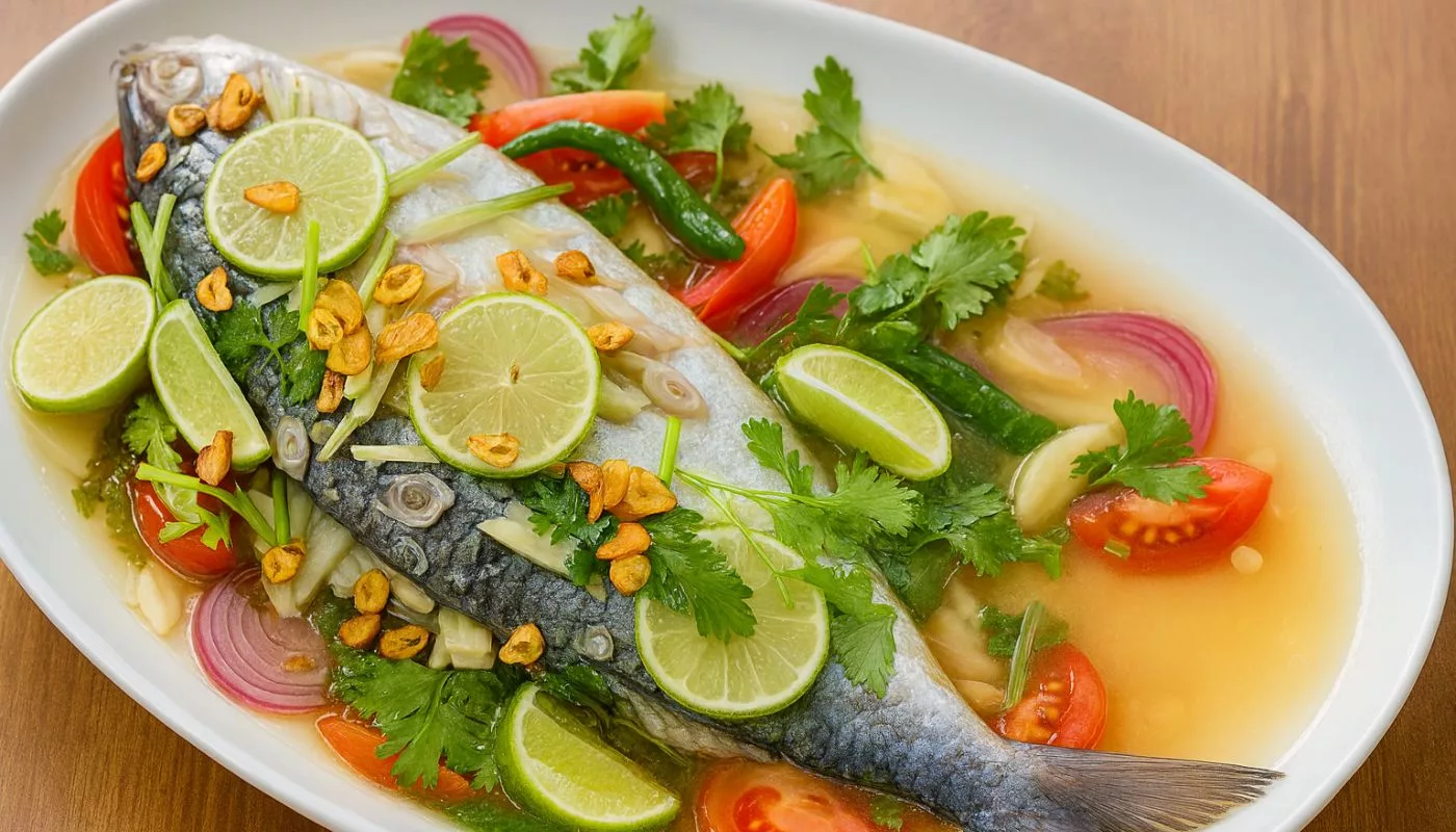 Nikmati Keunikan Ikan Terubuk Masin Kukus Ala Thai, Gabungan Rasa Tradisional & Pedas Ala Thailand! 32 Nikmati Keunikan Ikan Terubuk Masin Kukus Ala Thai, Gabungan Rasa Tradisional & Pedas Ala Thailand!