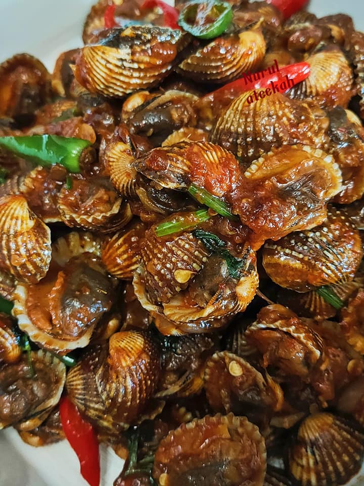 Kerang Masak Sos Rempah Kari, Lauk Paling Sedap Diratah