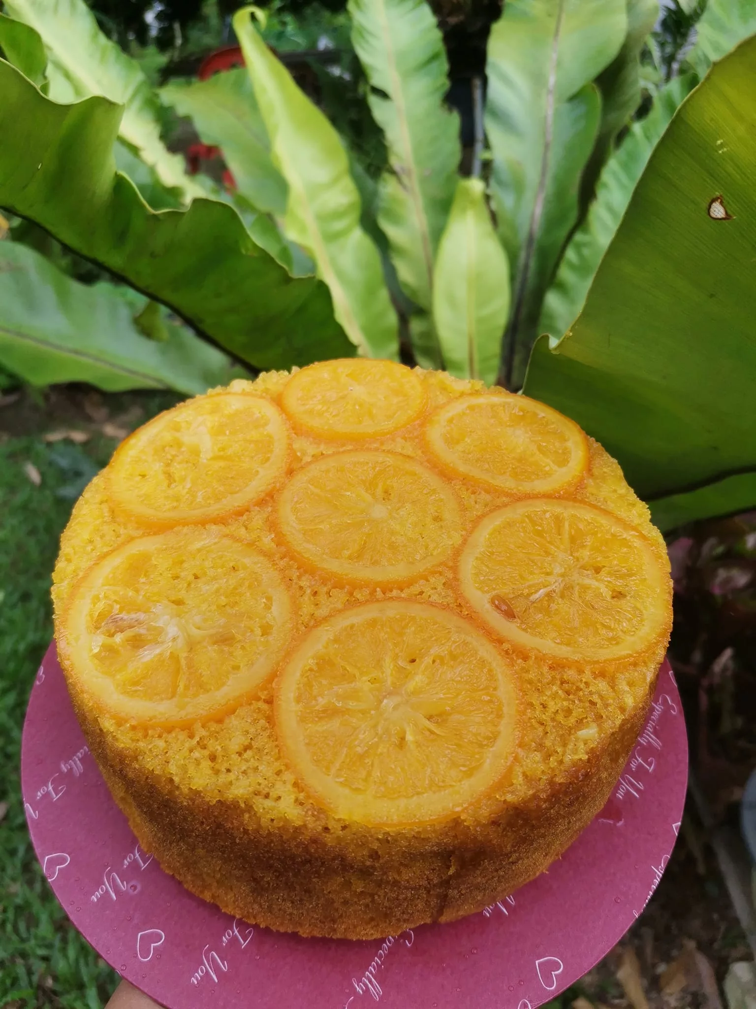 Resipi Kek Oren Upside Down, Cantik Gebu Hasilnya Walau Kali Pertama Buat