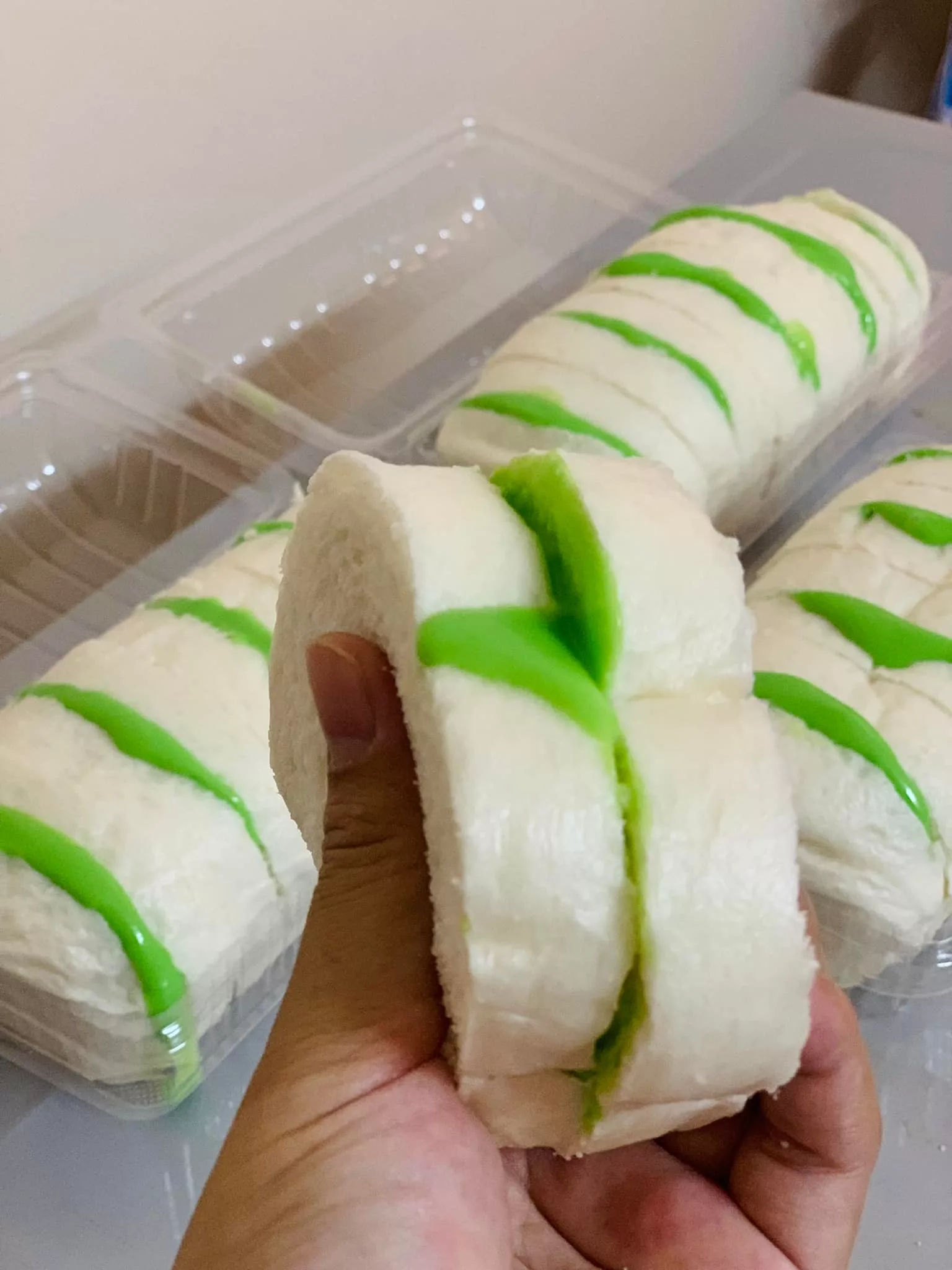 Roti Kukus Gebu Gebas, Lembut Sedap. Inti Boleh Macam-Macam