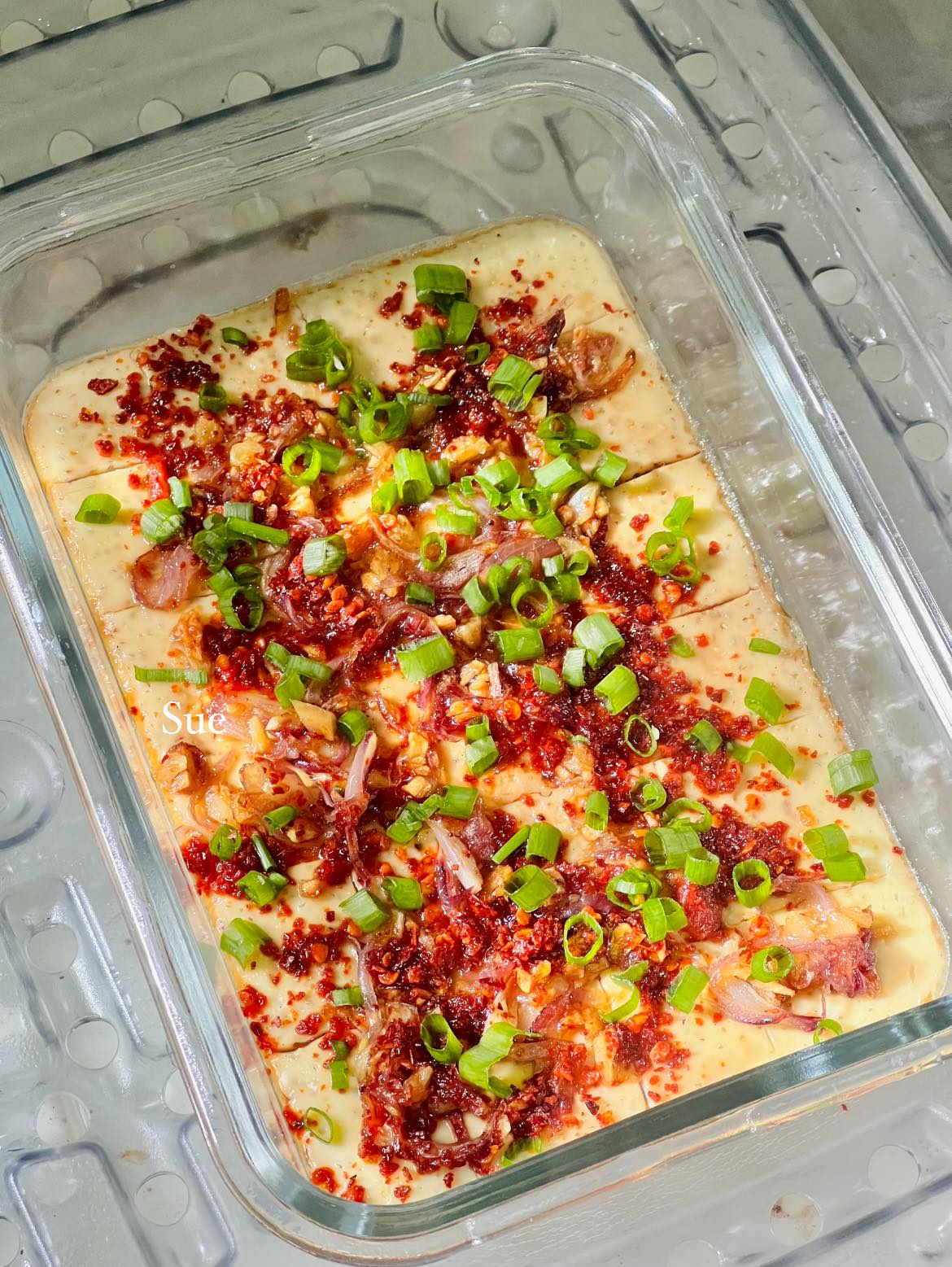 Telur Kukus Chinese Style Yang Sedap Lembut Dan Gebu, Sesuai Untuk Diet Juga