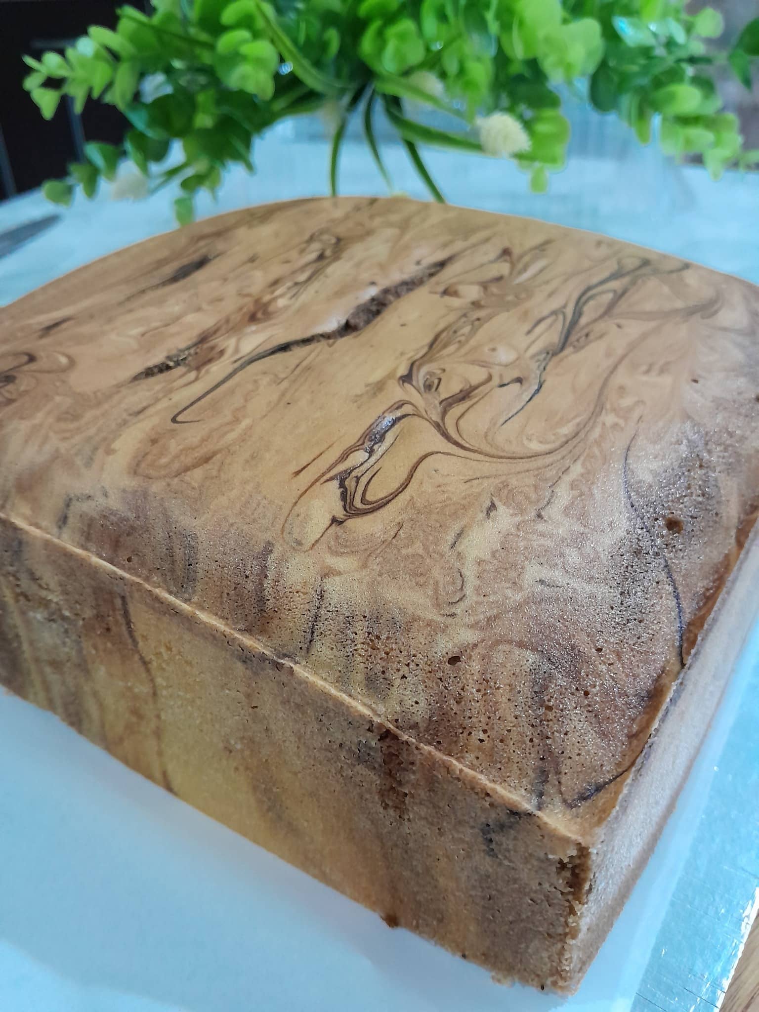 Kek Marble Kayu Gebu & Moist, Resipi Paling Senang Ikut Yang Ini