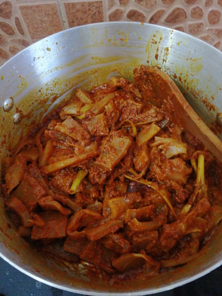 Sotong Kembang Masak Kari, Buat Pekat-Pekat Lagi Sedap