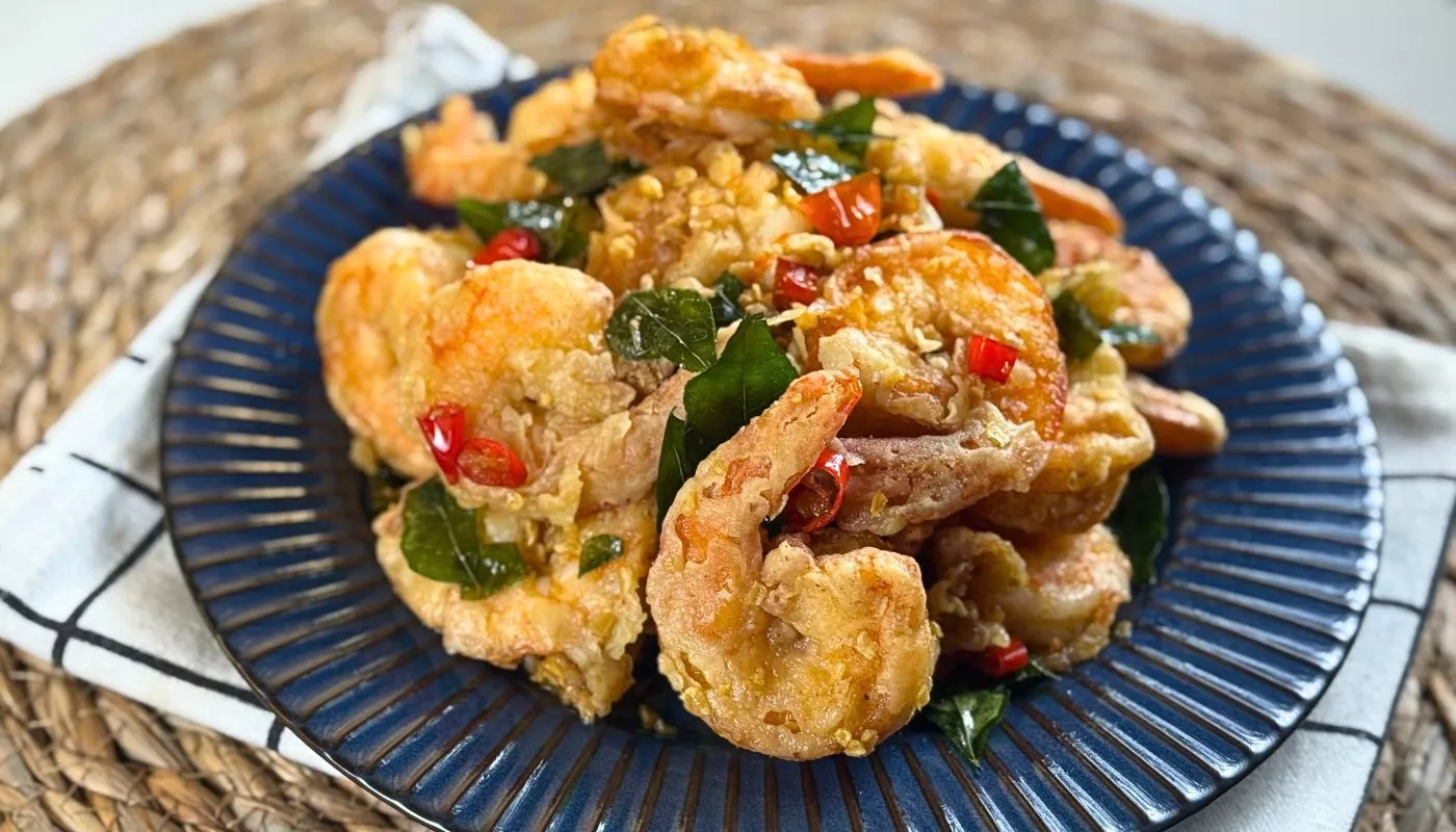 Udang Butter Garlic, Resipi Ringkas Dengan Rasa Premium