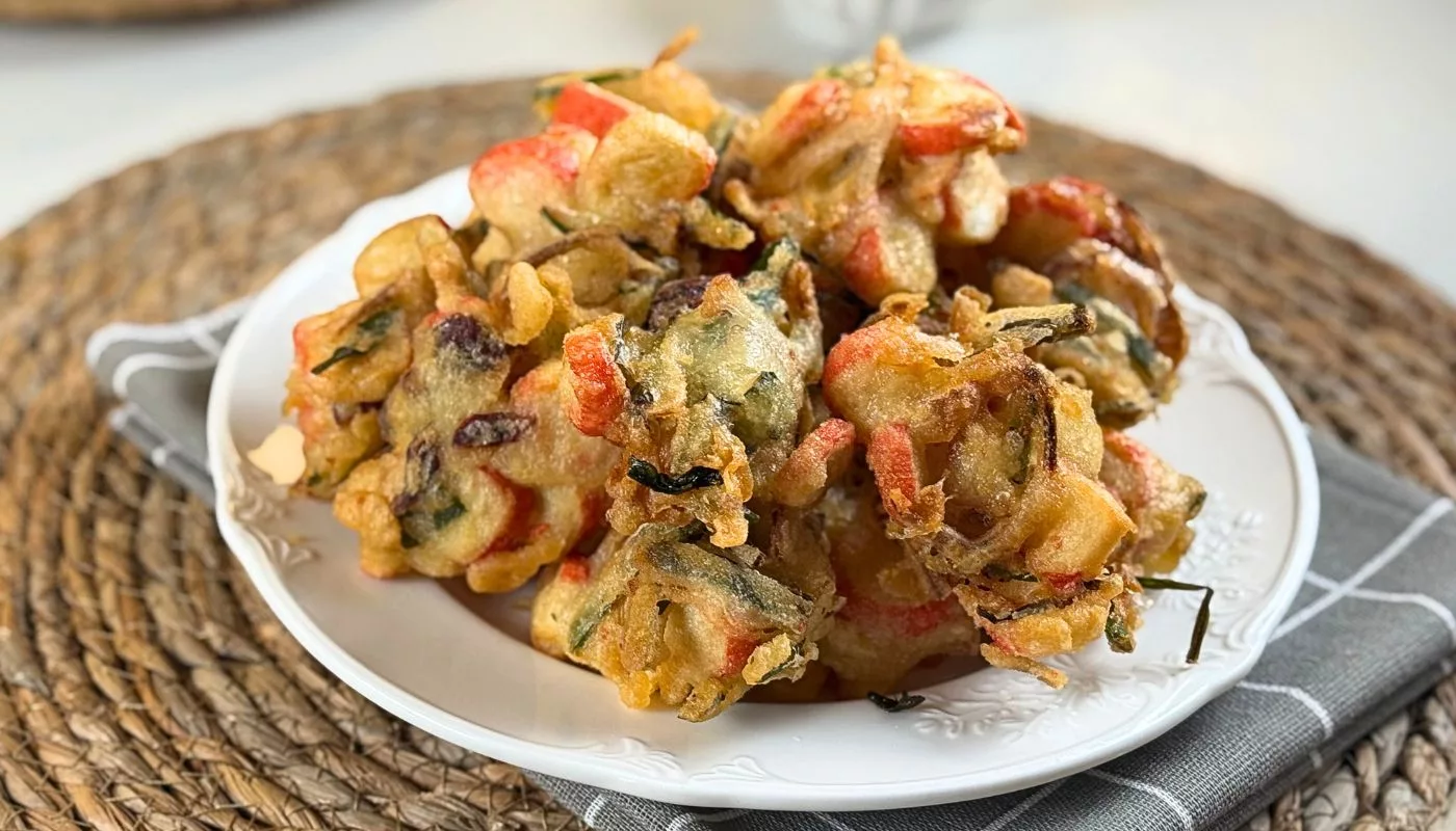 Cucur Crabstick Rangup & Pedas Berapi. Rahsia Sedap? Guna Air Sejuk