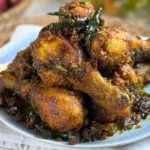 Resipi Ayam Goreng Sambal Garing Yang Pedas, Wangi & Buat Ketagih