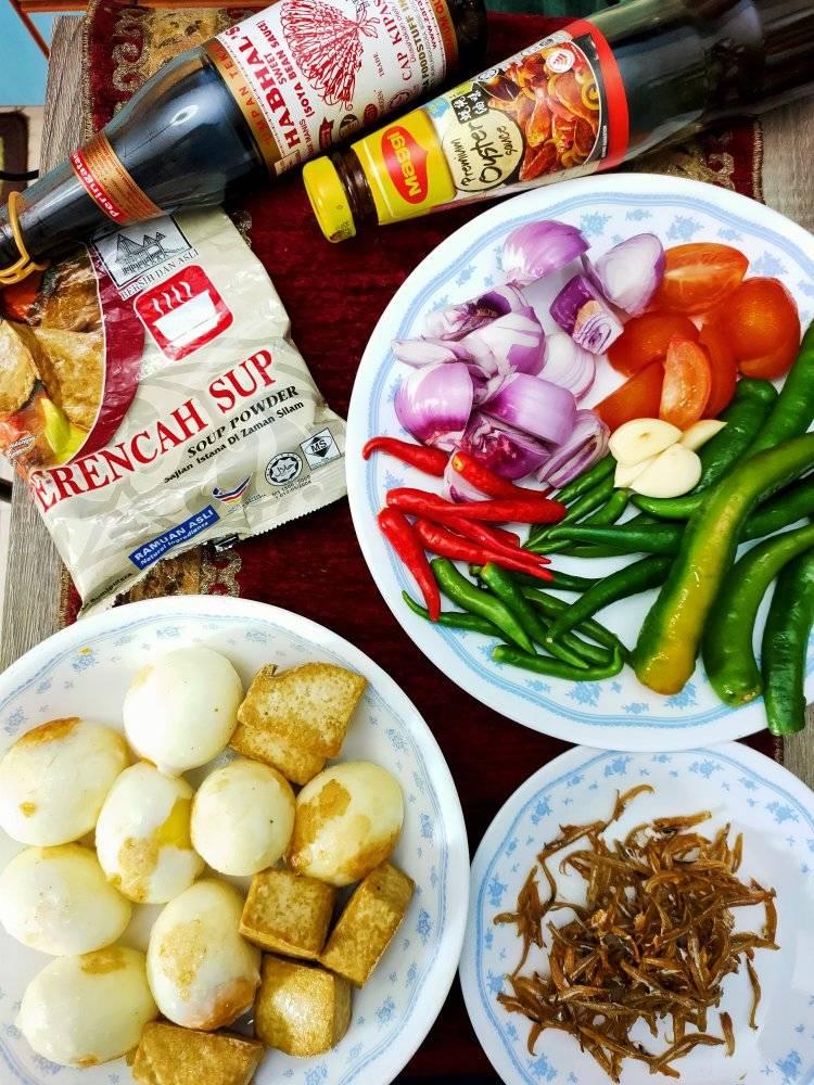 Telur Tauhu Masak Kicap, Satu Lauk Pun Kenyang