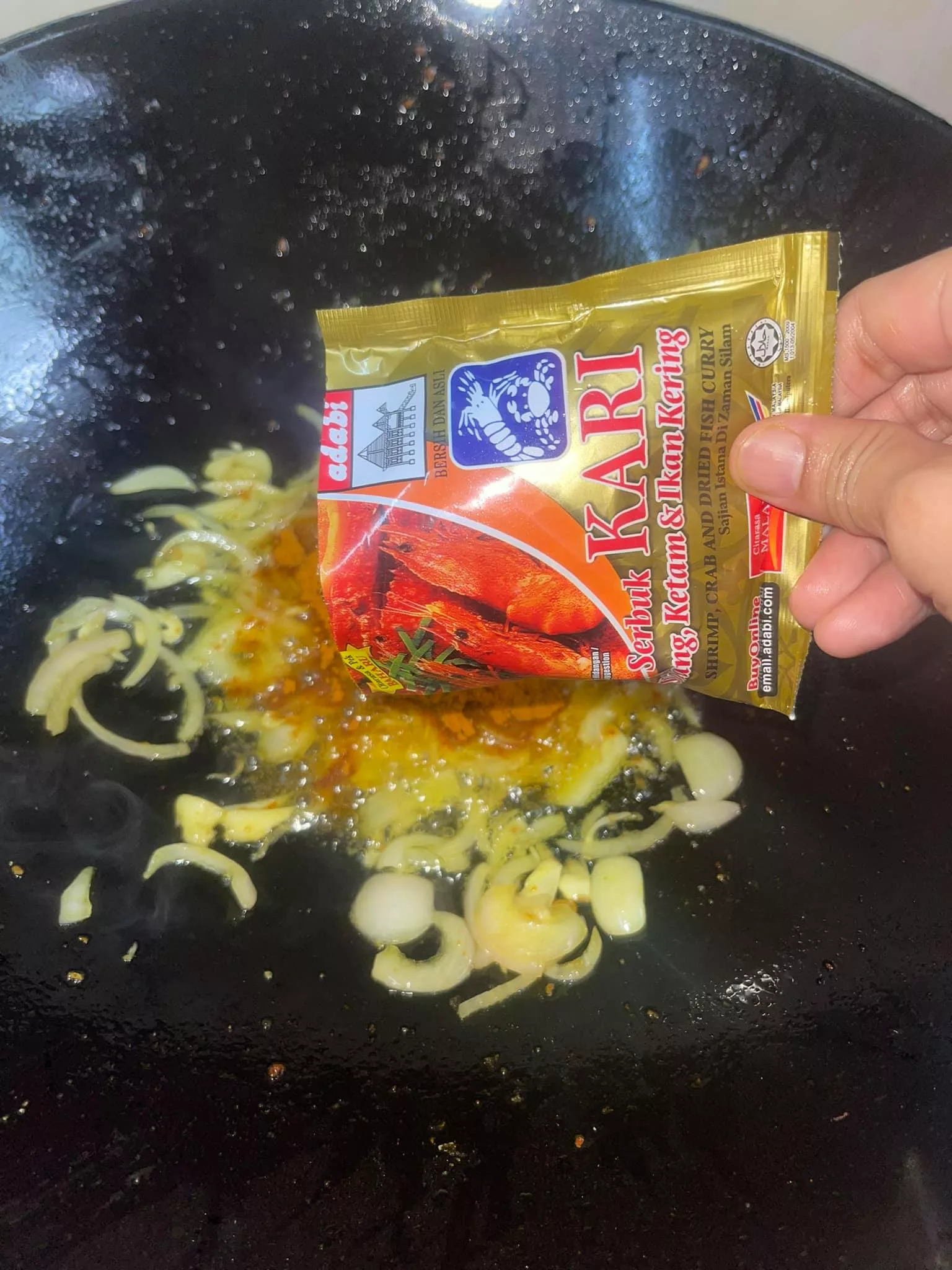 Resipi Ketam Masak Kam Heong, Lauk Special Untuk Famili