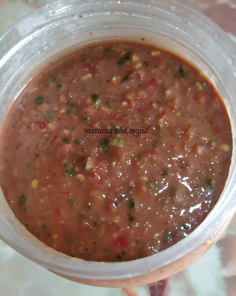 Cara Buat Sambal Belacan 2 Dalam 1, Boleh Jadi Perencah Nasi Goreng Juga