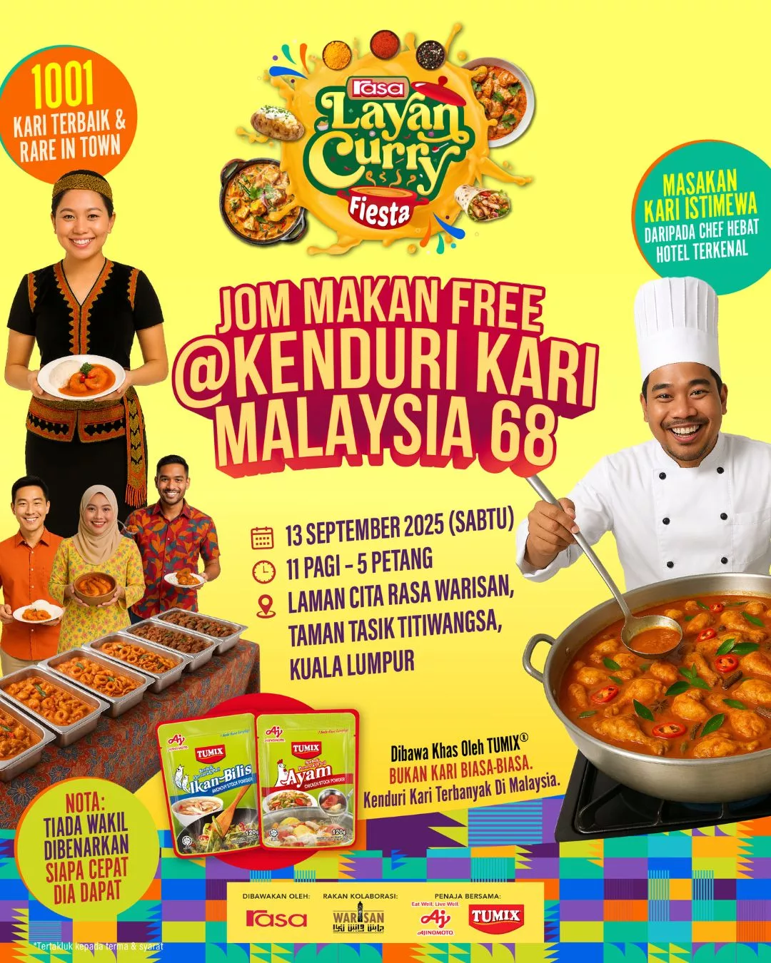 RASA Layan Curry Fiesta 2025 – Pesta Kari Terbesar, Paling Meriah di Malaysia!