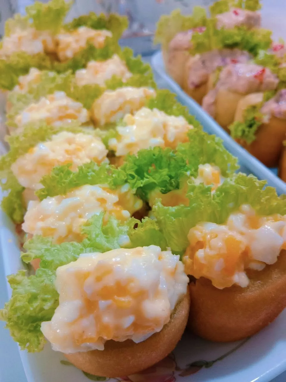 Mantou Sandwich Telur Inti Melimpah, Menu Sarapan Sedap Takkan Cukup Satu