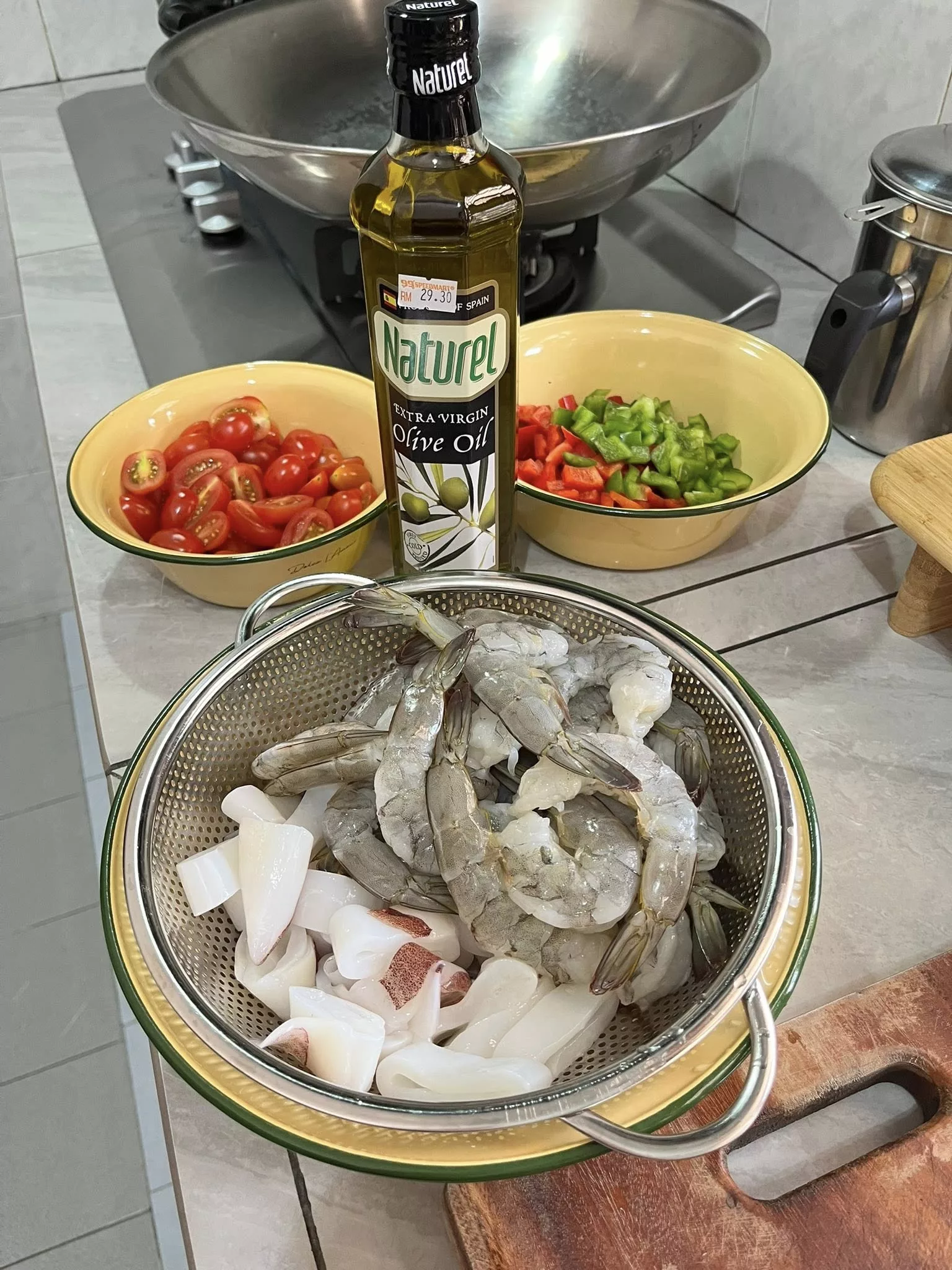 Spageti Olio Seafood Fusion, Lebih Enak & Kena Dengan Selera Kita