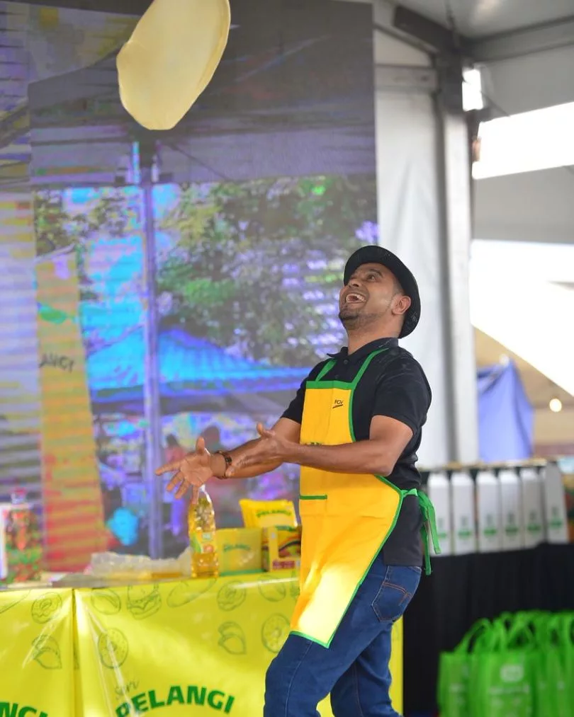 Pertandingan Roti Canai Melayang SERI PELANGI Curi Tumpuan Di Rasa Layan Curry Fiesta 2025