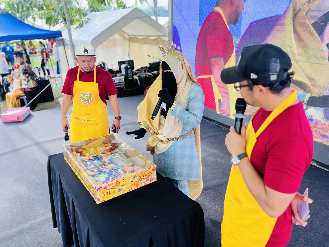 Roti Jala Jelita Jadi Kanvas Seni di Rasa Layan Curry Fiesta 2025