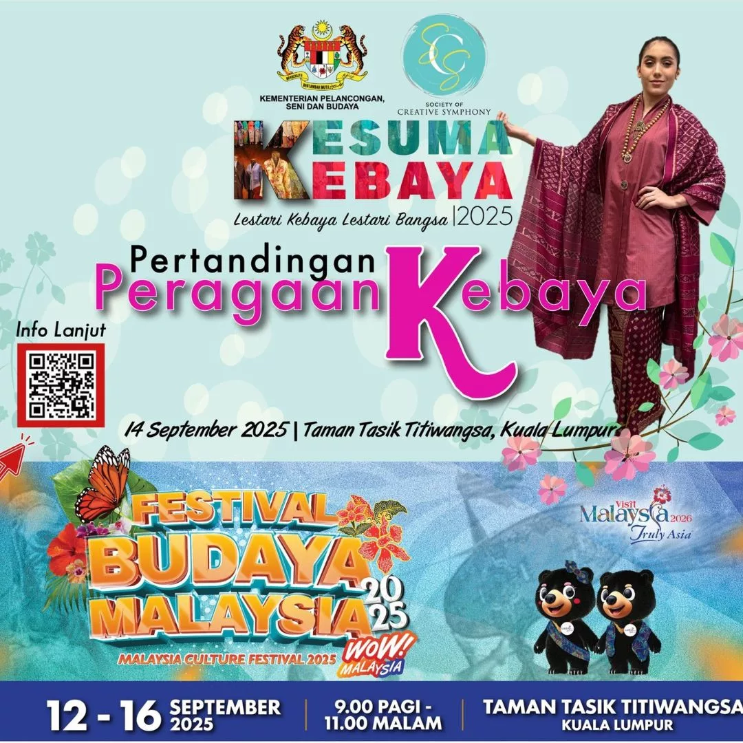 Festival Budaya Malaysia 2025, 5 Hari Penuh Warna, Irama & Rasa di Taman Tasik Titiwangsa
