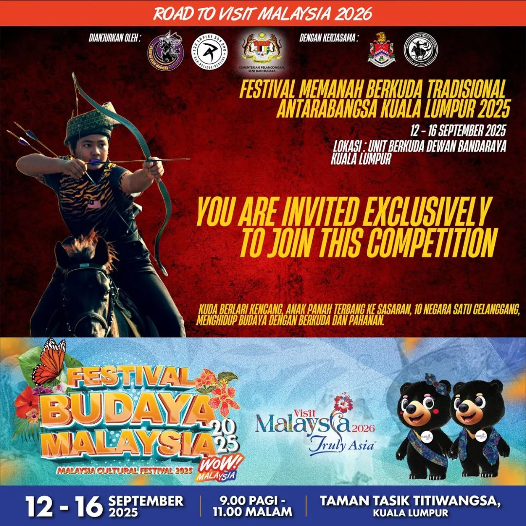 Festival Budaya Malaysia 2025, 5 Hari Penuh Warna, Irama & Rasa di Taman Tasik Titiwangsa