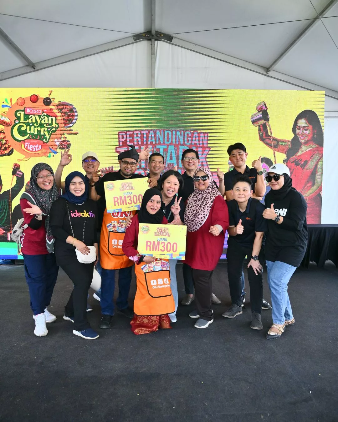 Pertandingan Teh Tarik King & Queen Gegarkan Rasa Layan Curry Fiesta 2025