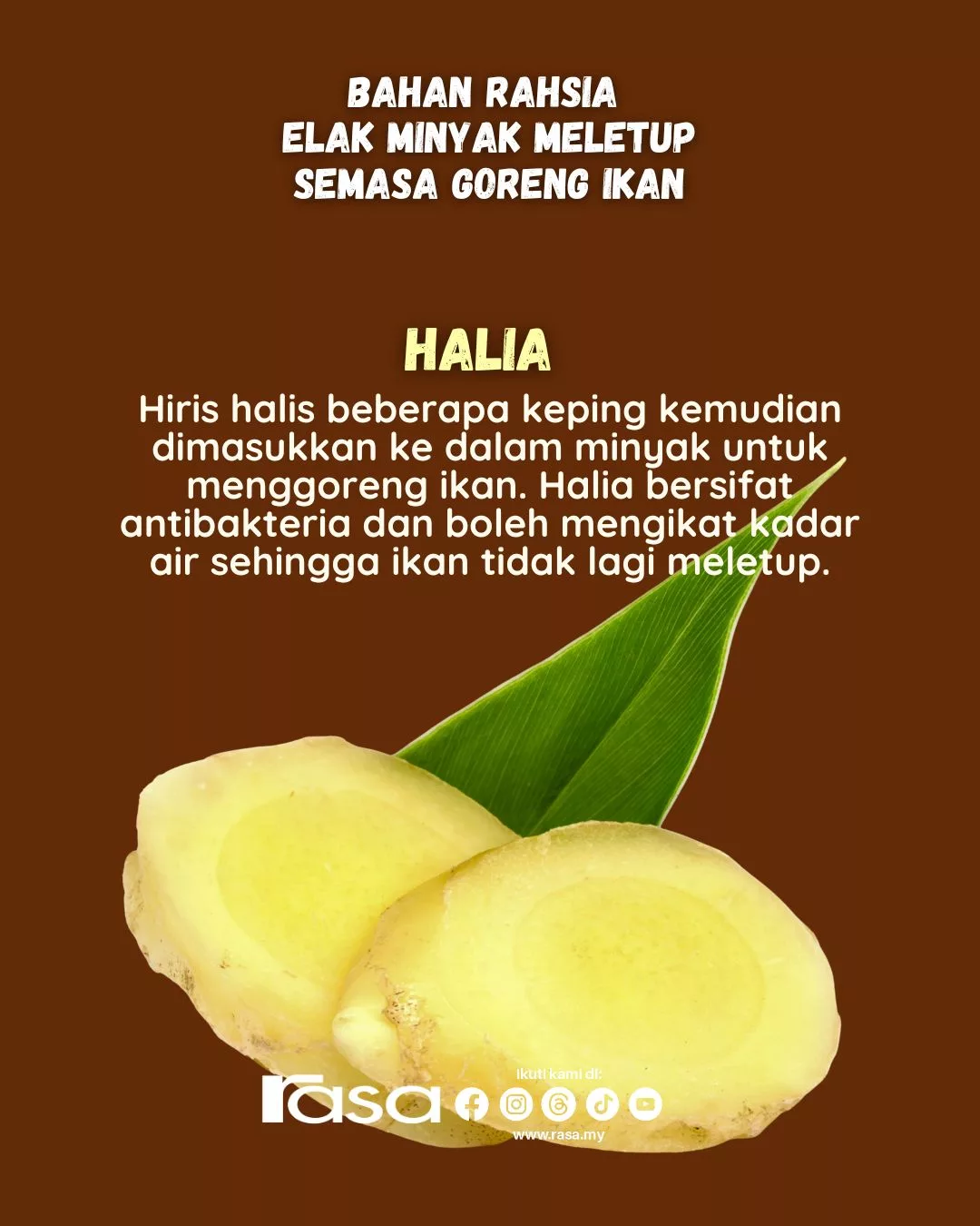 Minyak Tak Meletup Dah! 6 Bahan Rahsia Elak Minyak Merecik Ketika Goreng Ikan