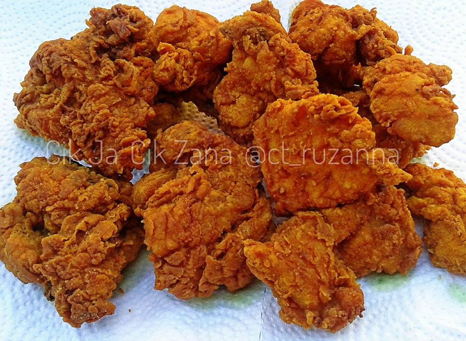 Resipi Tepung Ayam Goreng Rangup. Ni Rahsia Ayam Garing Krukk Krakk!
