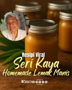 Resipi Seri Kaya Homemade Lemak Manis, Warisan Ibu Paling Wangi & Lembut 8 Resipi Seri Kaya Homemade Lemak Manis, Warisan Ibu Paling Wangi & Lembut