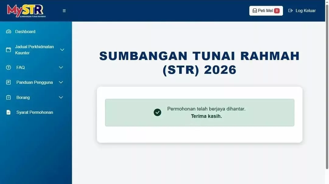 Kemas Kini STR 2026: Panduan Lengkap & Elak Gagal Permohonan (Dibuka 13 Oktober 2025)