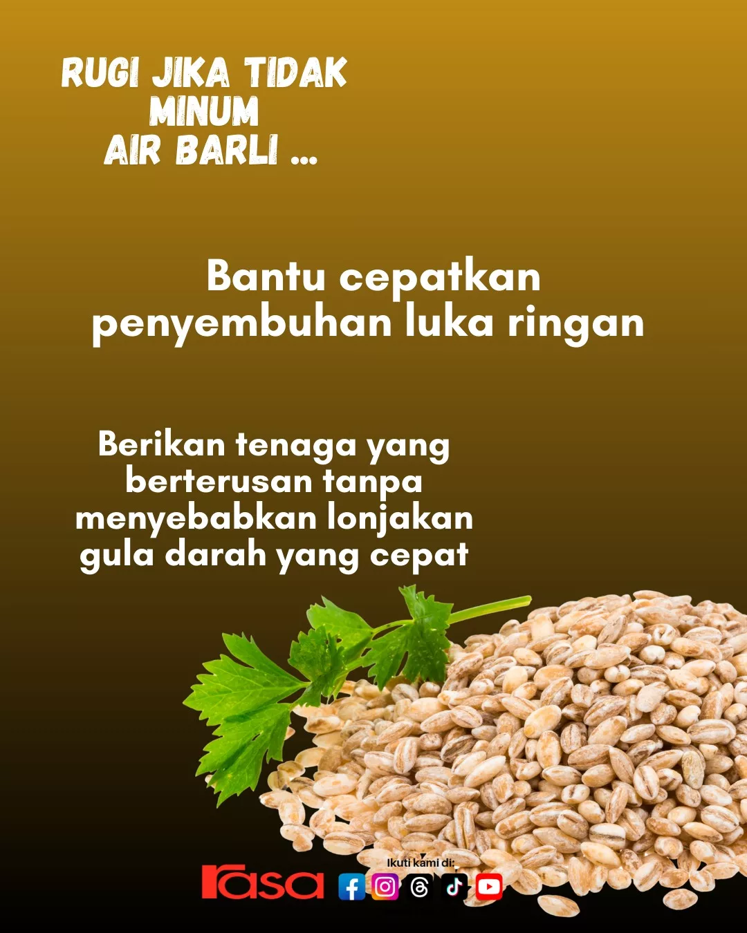 Rugi Kalau Tak Minum Air Barli: Khasiat Air Barli Yang Luar Biasa Untuk Kesihatan! 15 Rugi Kalau Tak Minum Air Barli: Khasiat Air Barli Yang Luar Biasa Untuk Kesihatan!