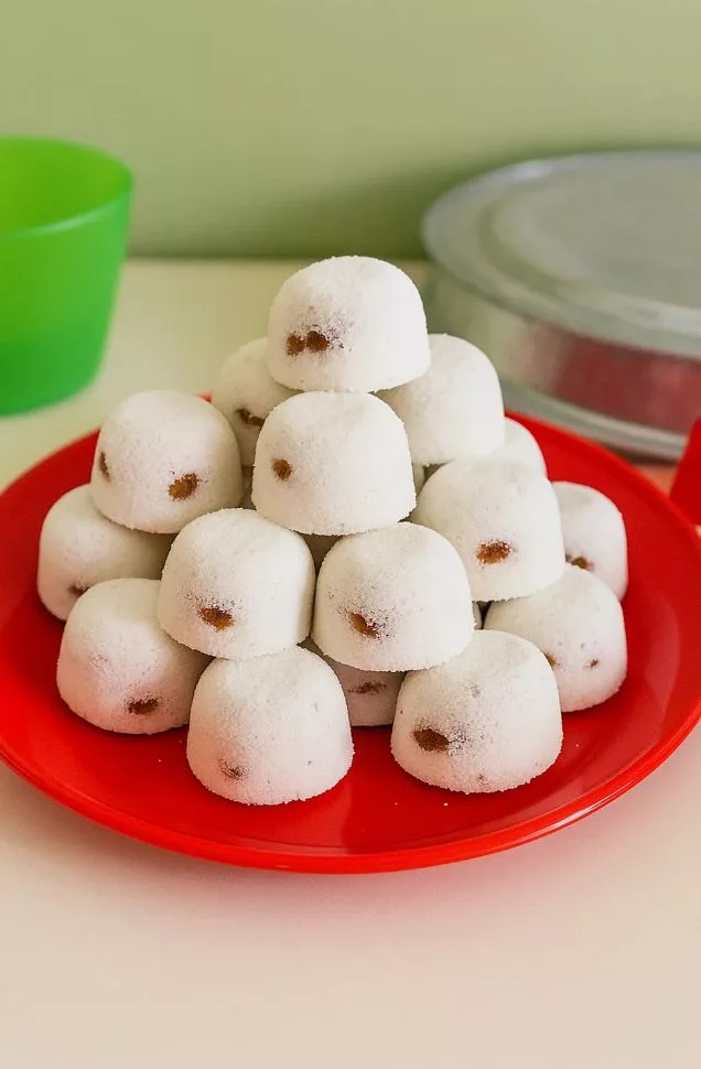 Cara Buat Kuih Putu Guna Acuan Kuih Lompang