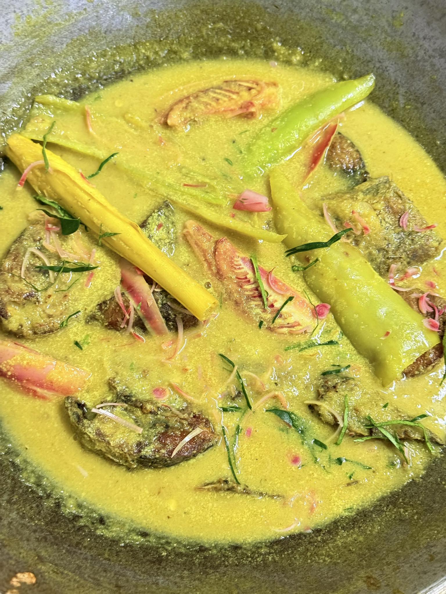 Resipi Masak Lemak Ikan Bunga Kantan Yang Sedap & Wangi
