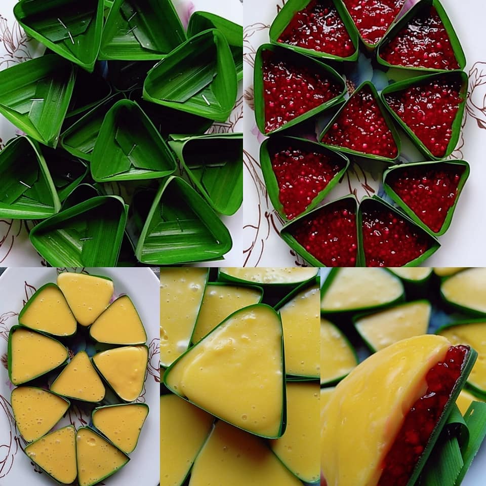Resipi Kuih Pelita Sagu Yang Sedap & Cantik, Makan Sejuk-Sejuk Lagi Nikmat!