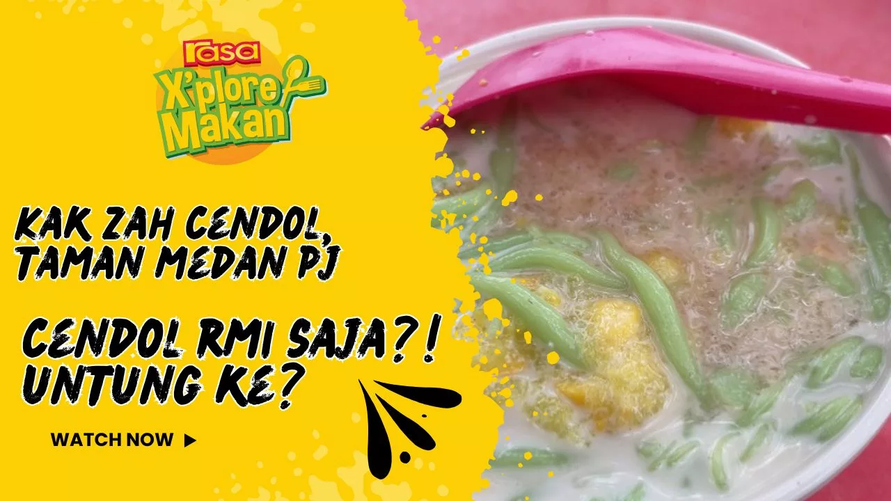 Singgit Kak Zah Cendol Singgit?! Biar betul?!