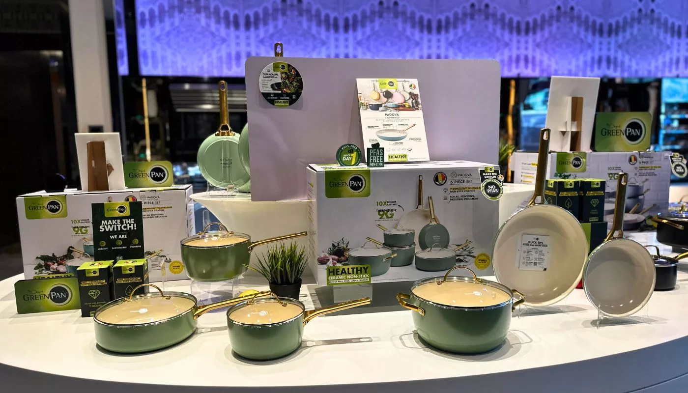 GreenPan Perkenal Thermolon™ 9G-Bebas PFAS, Lebih Selamat & Tahan Lama!