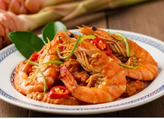 Udang Sambal Kantan. Lauk Kampung Padu, Wangi Dan Menggoda Selera!