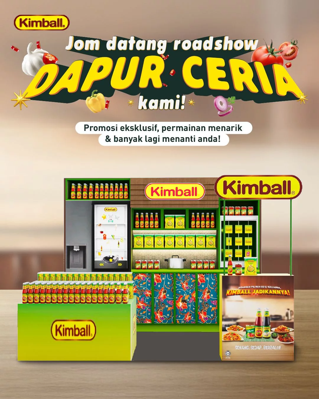 Senang, Sedap & Berbaloi! Rahsia Memasak Juadah Makan Malam Bermula Jam 4 Petang Bersama Kimball