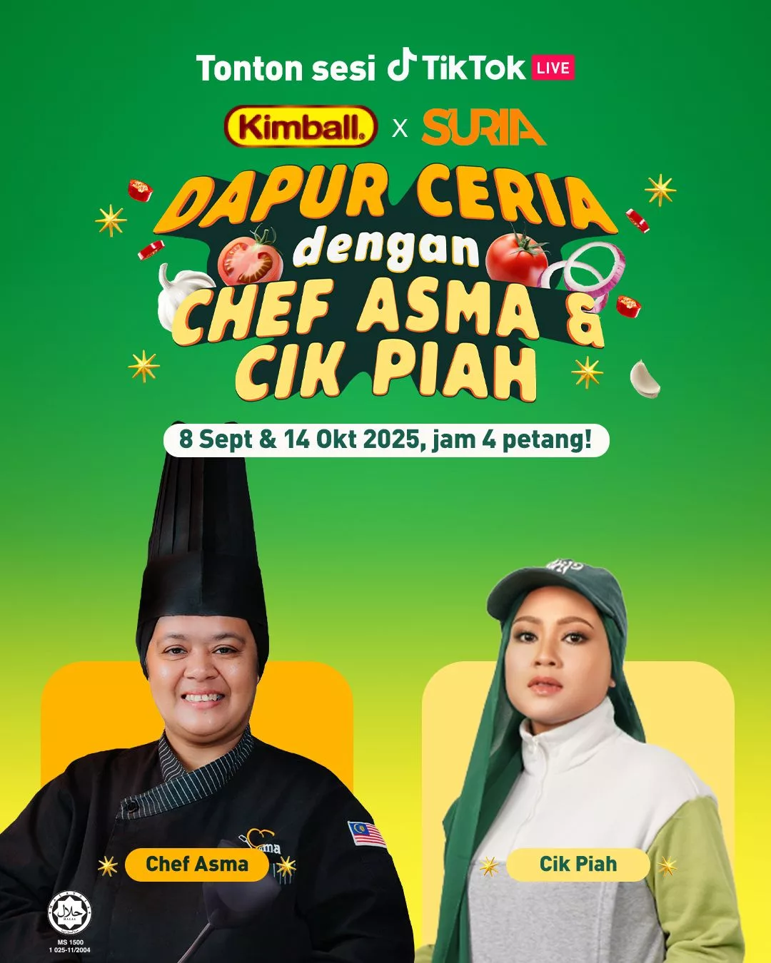 Senang, Sedap & Berbaloi! Rahsia Memasak Juadah Makan Malam Bermula Jam 4 Petang Bersama Kimball