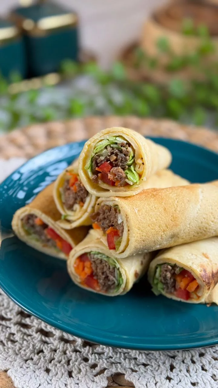 Tauhu Wrap Daging
