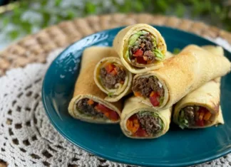 Tauhu Wrap Daging Resipi Sihat & Mudah Yang Paling Padu!