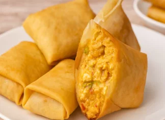 Popia Roti Sedap & Rangup. Resipi Mudah Guna Lebihan Roti Sandwic!