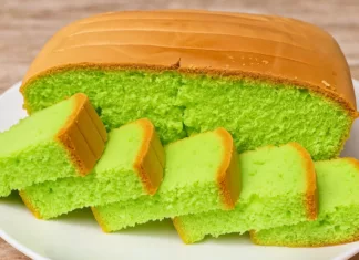 Kek Span Pandan Gebu & Lembut. Resipi Mudah yang Wangi dan Sedap!
