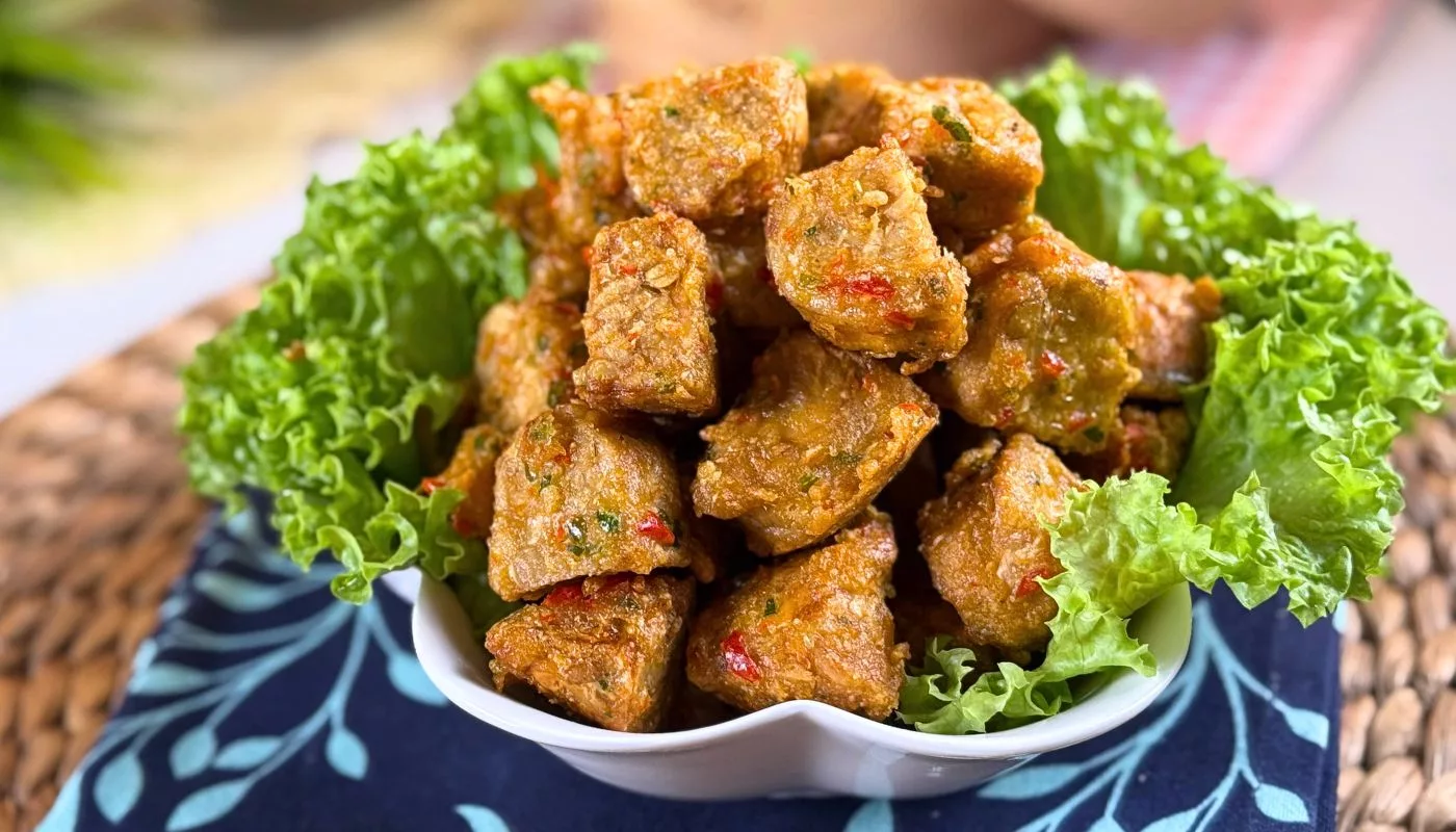 Tempe Goreng Pedas Daun Limau, Resipi Rangup & Wangi Yang Sangat Menggoda!