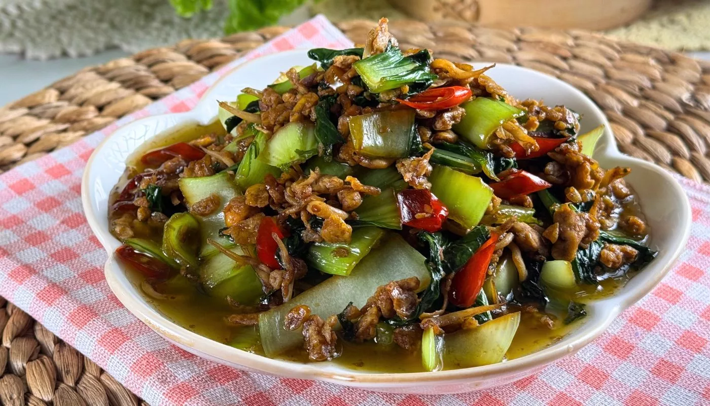 Pak Choy Goreng Telur, Resipi Simple Tapi Luar Biasa Sedap!