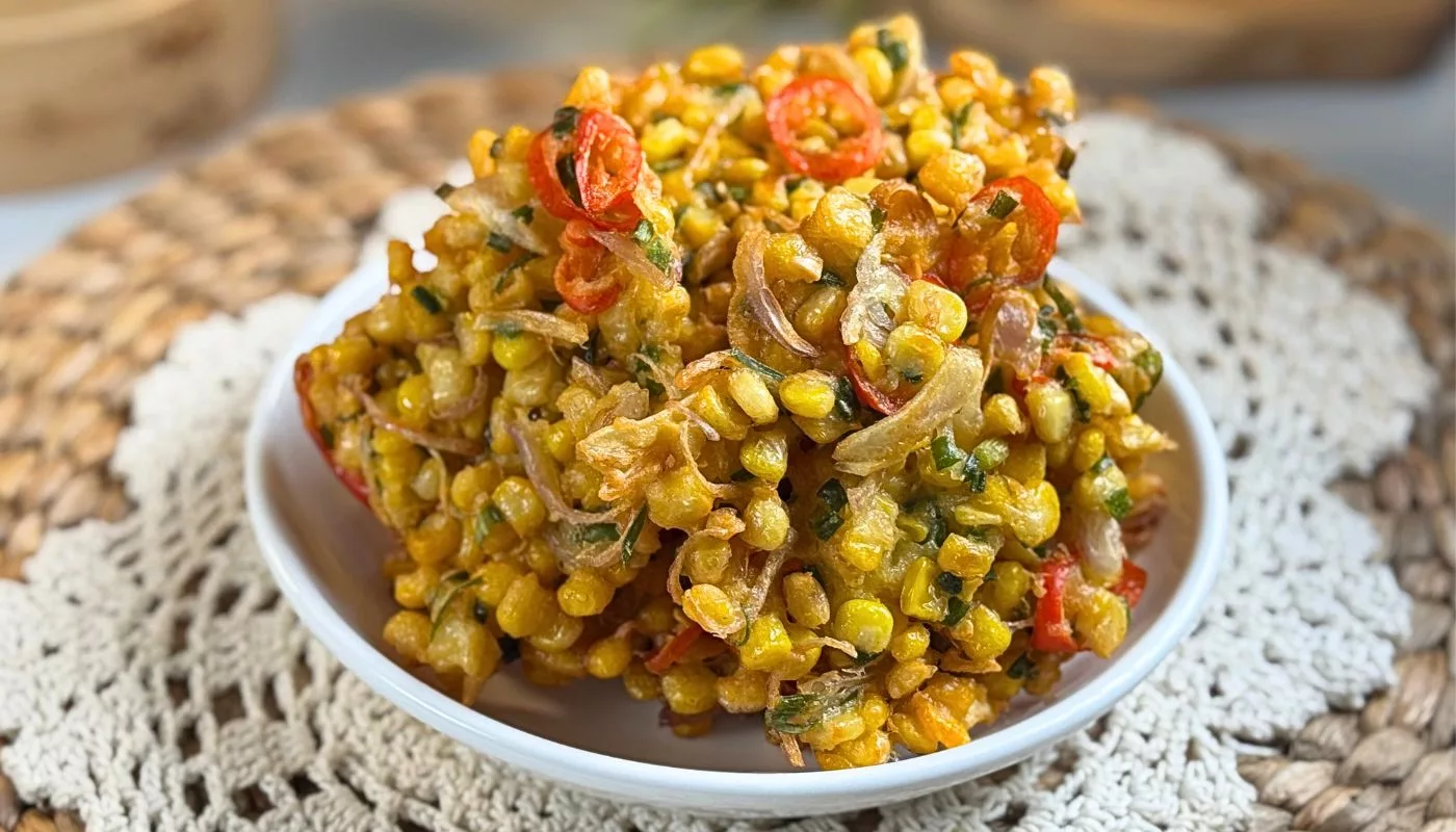 Bakwan Jagung Rangup, Resipi Mudah & Power Yang Wajib Cuba