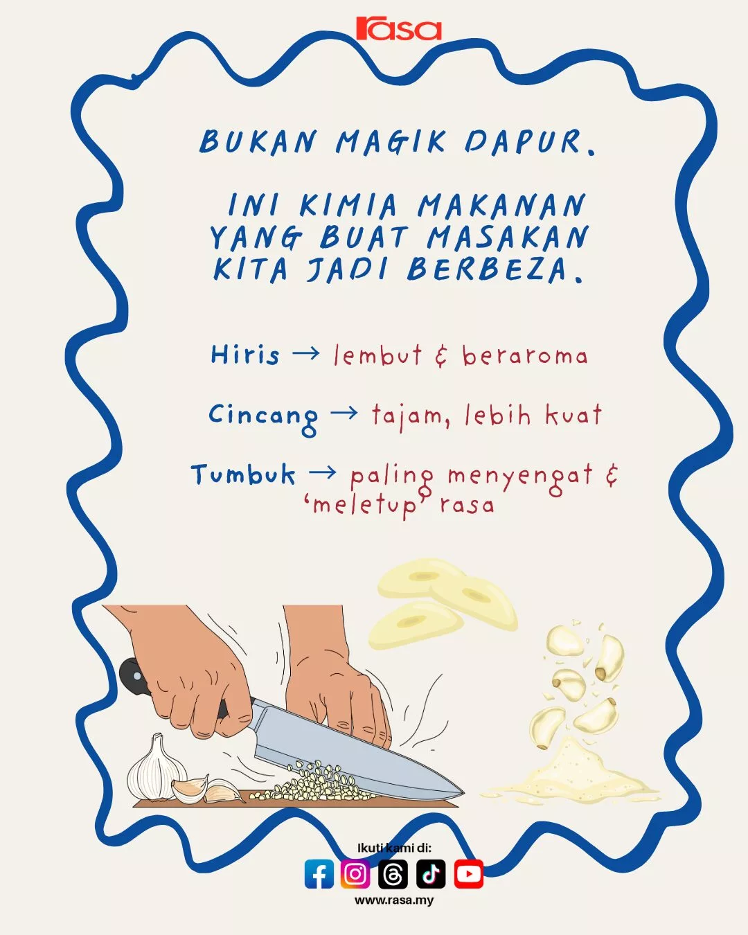 Cara Potong Bawang Putih: Rahsia Hebat Yang Mengubah Rasa Masakan Anda