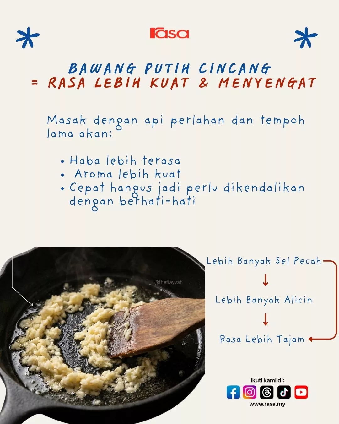 Cara Potong Bawang Putih: Rahsia Hebat Yang Mengubah Rasa Masakan Anda