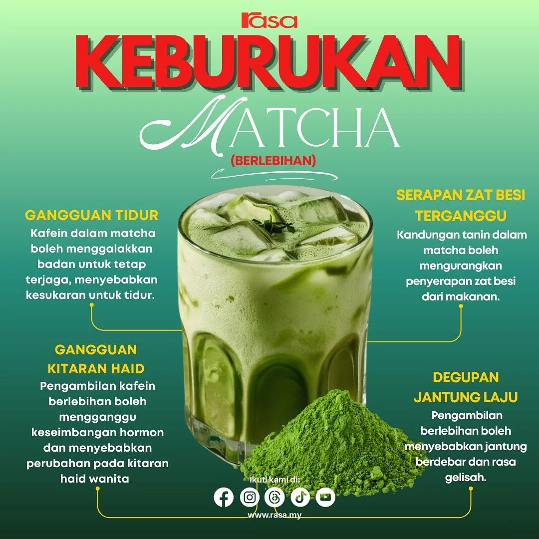 Bahaya Matcha: Fakta Mengejutkan Yang Ramai Tak Tahu Tentang Pengambilannya