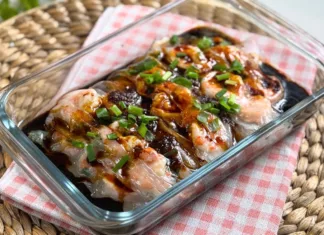 Chee Cheong Fun Udang Homemade Paling Mudah, Lembut & Confirm Jadi