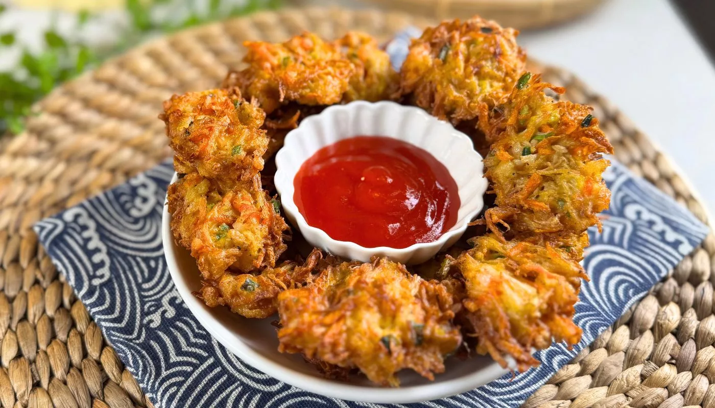 Cucur Cendawan Enoki Rangup & Ketagih, Resipi Mudah Tapi Padu 7 Cucur Cendawan Enoki Rangup & Ketagih, Resipi Mudah Tapi Padu