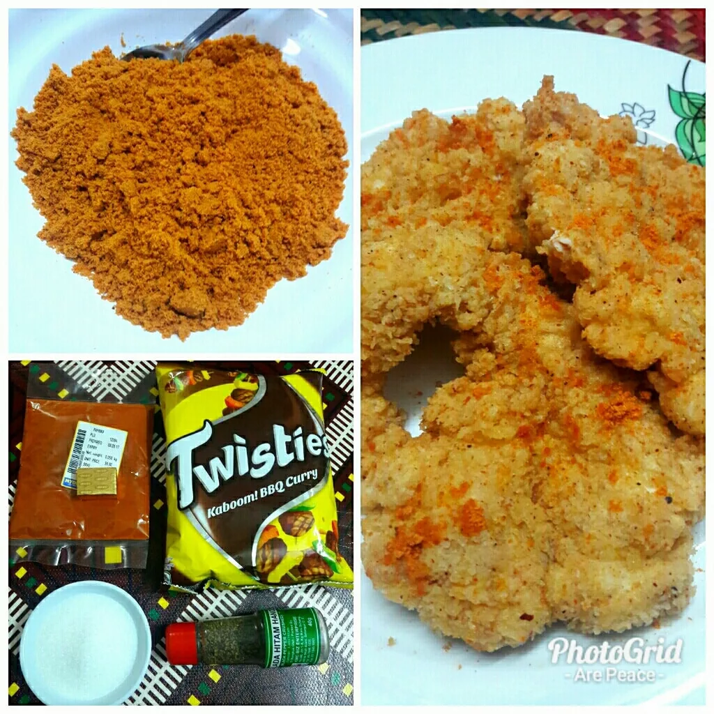 Peniaga AYAM GUNTING Kongsi Resipi & Cara Buat Serbuk Tabur Yang Dibuat Niaga