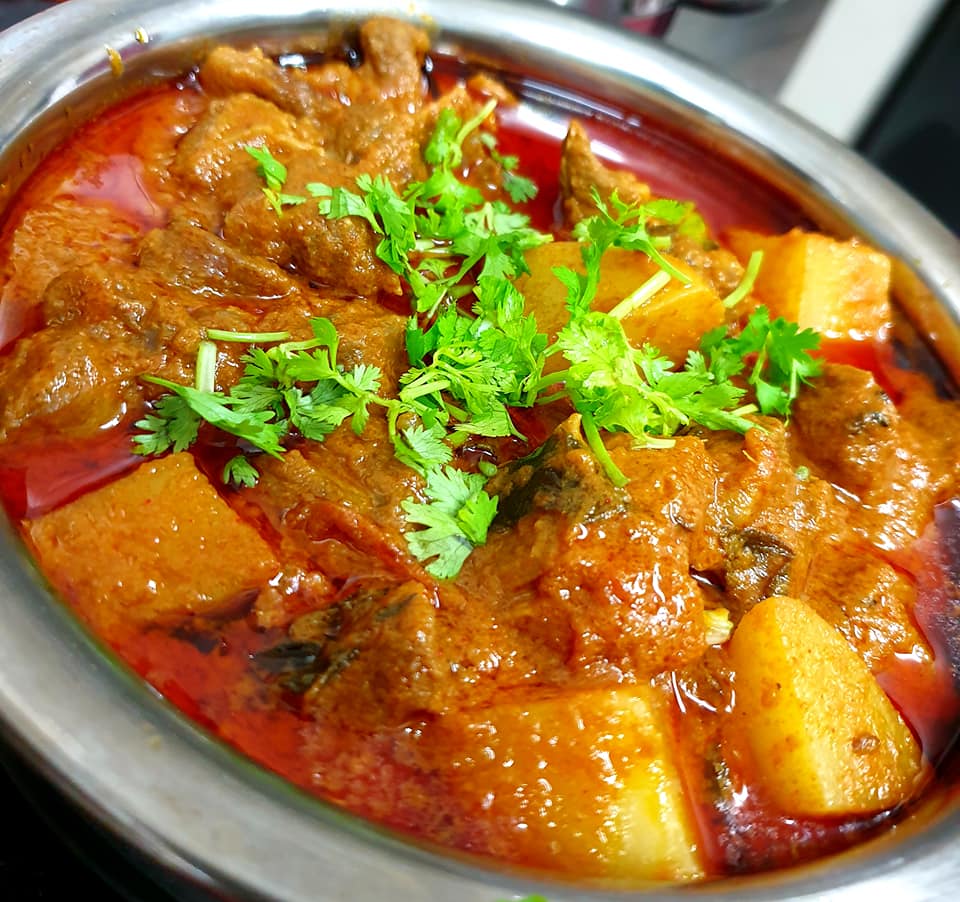 Langkah Demi Langkah Masak KARI KAMBING Indian Style Pekat, Sedap & Berempah!